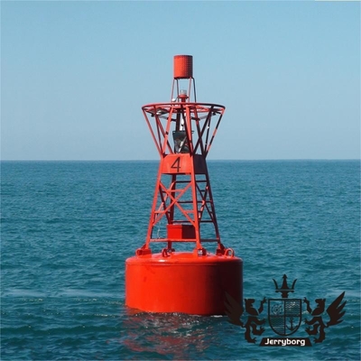 Maritieme waarschuwingsboeien van kunststof, drijvende boeien van stalen, van navigatieboeien