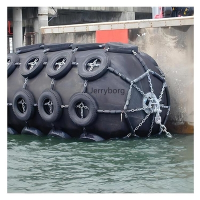 Maritieme rompfender Docking fender voor scheepsnet type pneumatische rubberfender