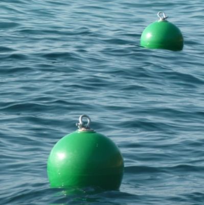 Tough die Diepe de Navigatieboeien drijven van de Water Zeeboot