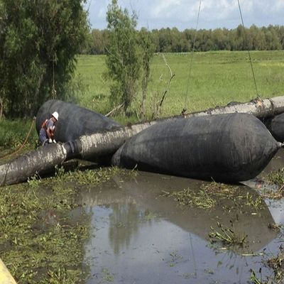 Cilindrische Drijvende Marine Rubber Airbags For Piers