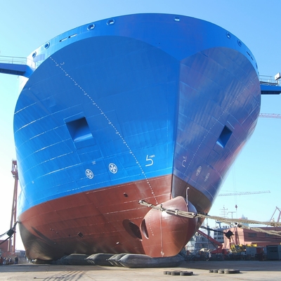 Schip de Rolzakken Opblaasbare Marine Boat Airbag van het Lanceringsnatuurrubber