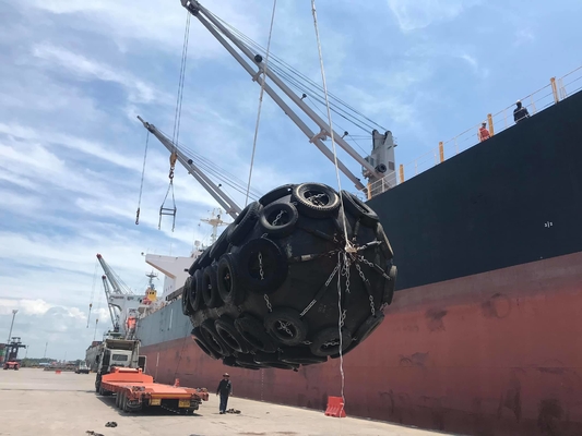 Het rubberyokohama-Type Pneumatische de Boot van het Bootstootkussen Aanleggen
