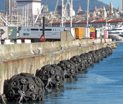 50Kpa het pneumatische Rubberstootkussen van het Vissersboot Zeeplatform voor Schip