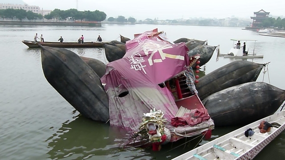 Lancering en het Opheffen voor de Hoge druk van Schipmarine rubber airbag pneumatic with voor Vrachtschip
