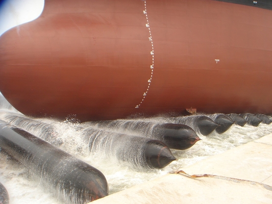 Anti-explosion Marine Rubber Airbag voor Schip die en met Hoge Prestaties voor Aak lanceren opheffen