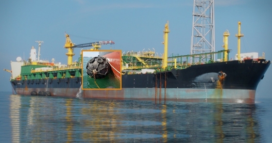 De pneumatische Zeevissersboot van het Platform Rubberstootkussen