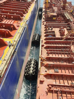 De pneumatische Zeevissersboot van het Platform Rubberstootkussen