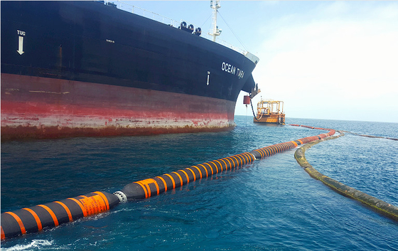 Versterkte Marine Oil Hose met Plaatskragen met Extra Drijfvermogen Te bevestigen