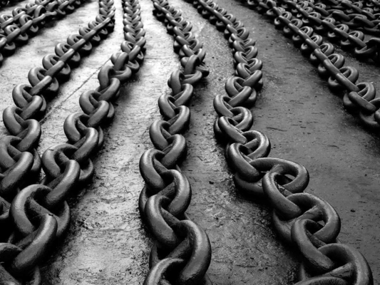 Marine Hardware 316 Roestvrij staal Classificatie Vereniging LR Grade Ship Anchor Chain