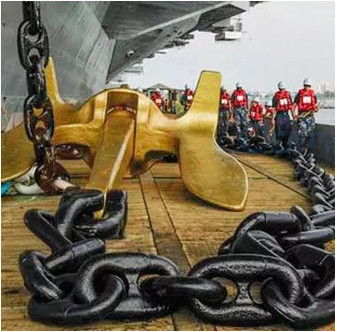 Marine Hardware 316 Roestvrij staal Classificatie Vereniging LR Grade Ship Anchor Chain