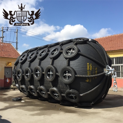Yokohama Rubber Fender Floating Fenders Net Type Marine Rubber Fender voor scheepsdocking