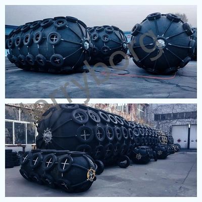 Marineschip schip yokohama pneumatische rubber fender