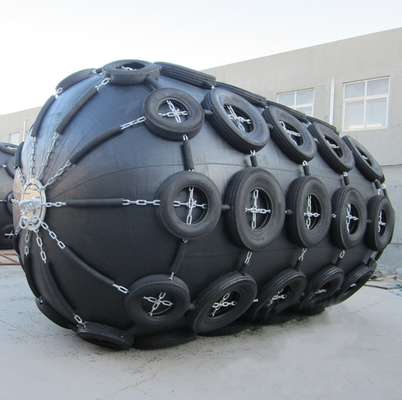 ISO17357-2014 Standaard Yokohama-type pneumatische drijvende rubberfender