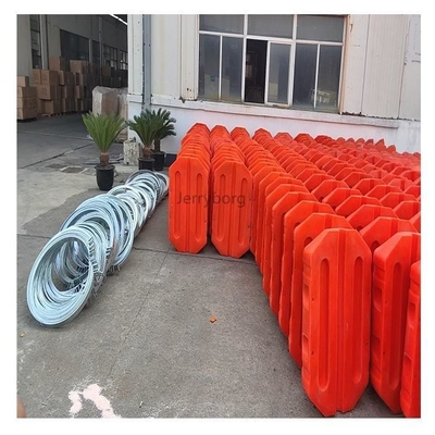 LLDPE-plastic buisboei marker ponton drijvende barrière