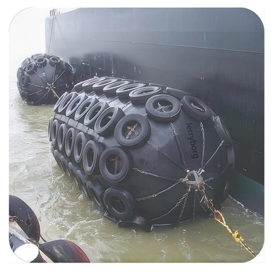 Maritieme rompfender Docking fender voor scheepsnet type pneumatische rubberfender