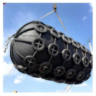 Maritieme rompfender Docking fender voor scheepsnet type pneumatische rubberfender