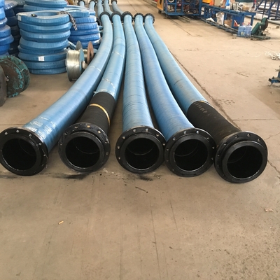 Rubber Marine Hose 6 inch golfdraad 24&quot; Floating Oil Hose Rubber Dredging Hose