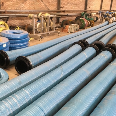 Rubber Marine Hose 6 inch golfdraad 24&quot; Floating Oil Hose Rubber Dredging Hose