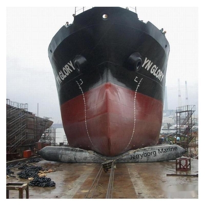 Scheepslaunch Airbag Lifting Airbag Marine Floating Dock Opblaasbare ponton