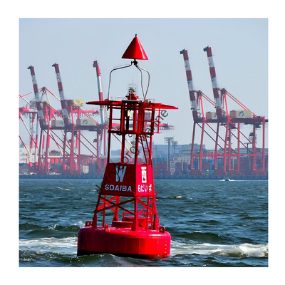 Stalen frame Nautieke zeeboeien Cylindrische navigatieboei