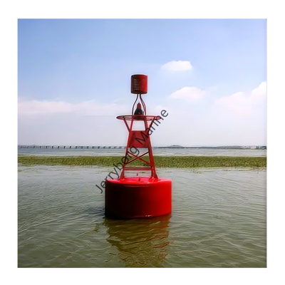 Gepersonaliseerde grote oceaanstaal navigatie/marker/waarschuwingsboei
