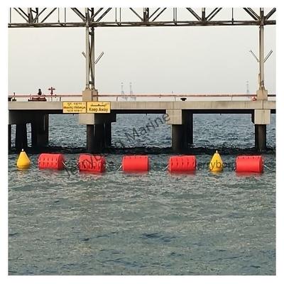 Hoge sterkte plastic watergolfbrekers Drijvende schepen Drijvende barrières voor maritieme dokken