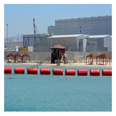 LLDPE Plastic Floating Security Barriers Tubulaire Drijvende Pontoon