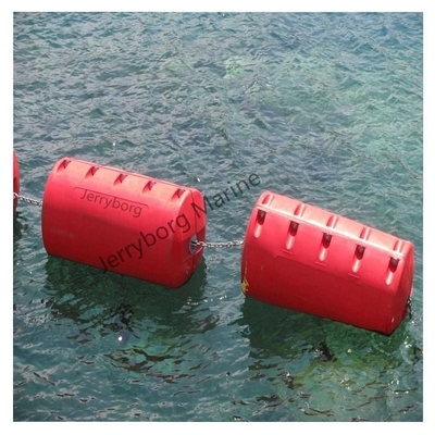 LLDPE Plastic Floating Security Barriers Tubulaire Drijvende Pontoon