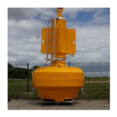 Heavy-Duty Material LLDPE Boei met Top Mark &amp; Solat Light voor industriële maritieme toepassingen
