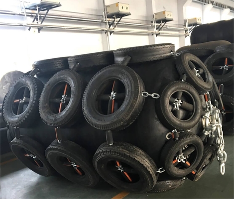 Pneumatische rubberen bumper voor bescherming van schip tot schip - CCS/BV-gecertificeerd