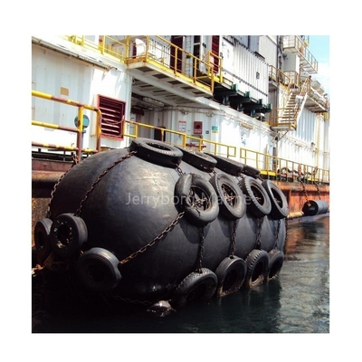 Duurzame Yokohama rubber fender met banden keten net boot bumper