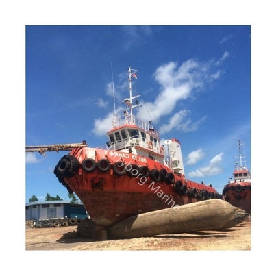 Floating Dock Inflatable Marine Airbags voor scheepslancering ISO9001 gecertificeerde fabrikant
