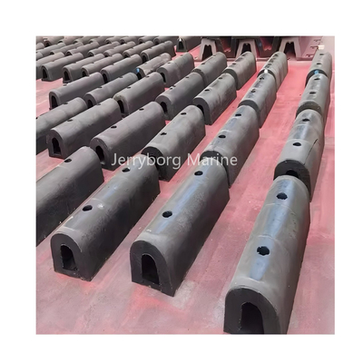 Langdurige scheepsrubberfenders D-type fenders voor scheepstoepassingen