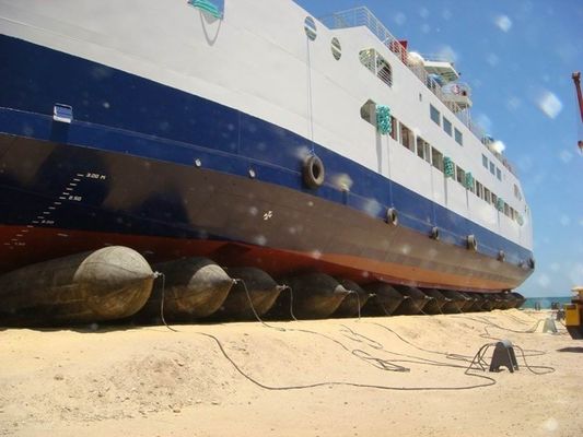 Het Schip die van de arbeidsbesparing Rubbermarine salvage airbags lanceren