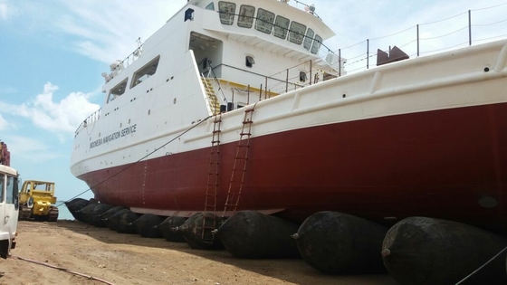 Schip die en Marine Rubber Airbag 1.2m*15m lanceren opheffen