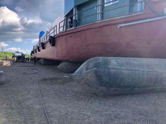 Schip Lancerings Drijvende Marine Airbag Natural Rubber Roller Zakken 1.5m*15m