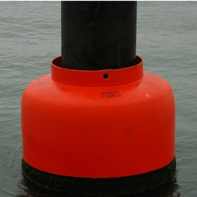 Drijvende Eva Foam Filled Fender With-Polyurethaanhuid Marine Colorful Donut Fender