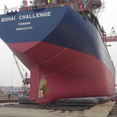 1.2m*15m het Schip die van de Arbeidsbesparing Marine Rubber Airbag lanceren