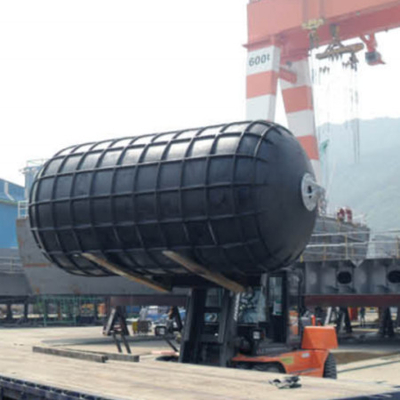 Het Schipstootkussens van natuurrubber Pneumatische Yokohama met Ketting en Band