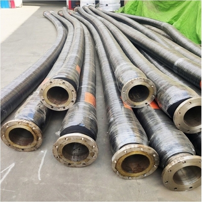 12 duimnatuurrubber Op zwaar werk berekende Flexibele Marine Hose