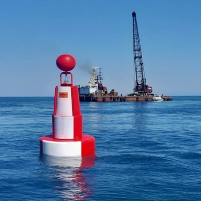 Schokbestendig Polyethyleen die Marine Marker Buoy drijven
