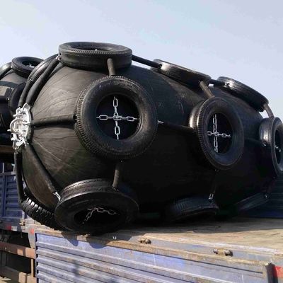 ISO 17357 Standaard Pneumatische Marine Rubber Fender