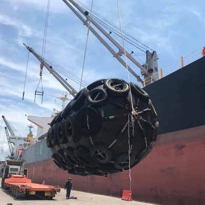 Drijvend Type Marine Yokohama Pneumatic Fender 4.5m Diameter