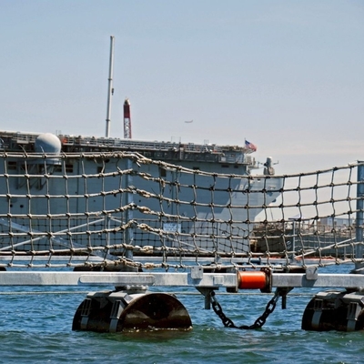 HDPE de Drijvende Verklaarde Barrières van de Havenveiligheid met ISO9001