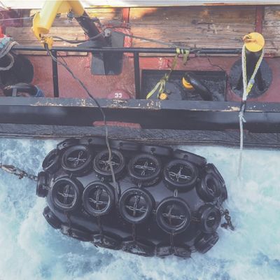 Van de het Stootkussenhoge druk van BV CSS GL Yokohama het Rubber Pneumatische Stootkussen