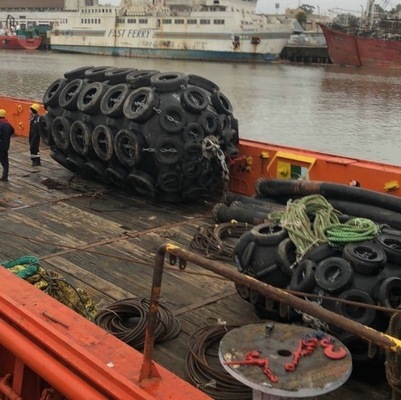 Marine Rubber Pneumatic Fender Ship die Rubberstootkussen dokken