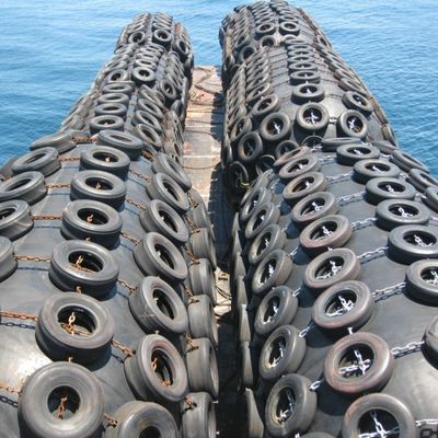 Het Pneumatische Stootkussen van ISO17358 CCS Yokohama voor Pier Opblaasbaar Rubberstootkussen