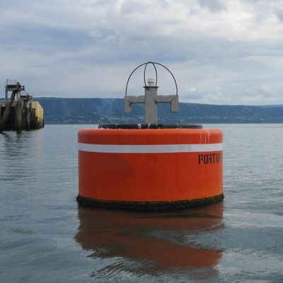 De Ketting van BV door Boei voor Boei van de de Versterkingsmeertros van het Schip de Aanleggende Polyurethaan