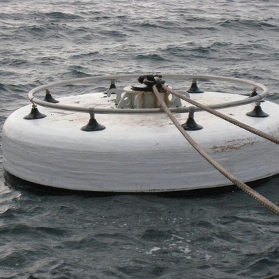 Plastic Veilig Hoog Drijfvermogen Marine Floating Yellow Floating Buoy