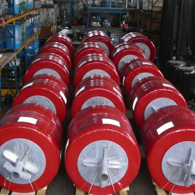 De EU-ABS in China Marine Barrier Buoy voor het Polyurethaanboei die van de Veiligheidsbarrière wordt gemaakt